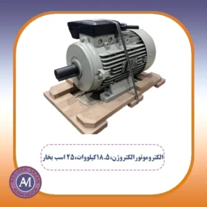 الکترموتور الکتروژن بی3، 25 اسب بخار، 18.5 کیلووات پوسته چدنی