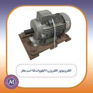 الکتروموتور الکتروژن11کیلووات،15 اسب بخار